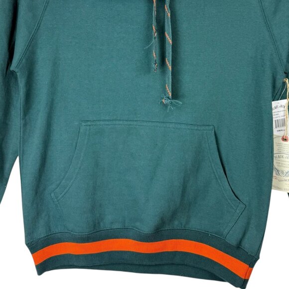 Black Jack Men's Atlantic Deep Fleece Ninja Hoodie Sweatshirt Size Small NWT - Picture 6 of 12